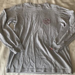 Vans gray long sleeve top